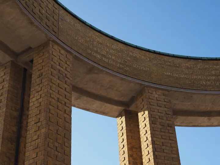 Koning Albert I-monument in Nieuwpoort (België)